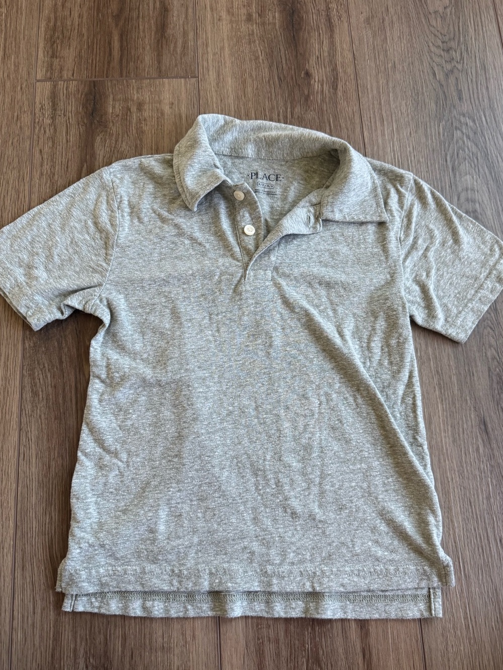 boys PLACE light green polo shirt - S (5/6)